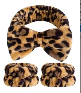Haarband me polsband panther